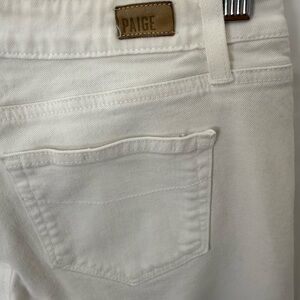 PAIGE Optic White Jeans